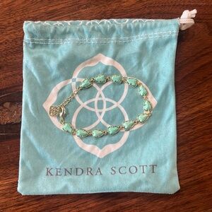 Kendra Scott mint turquoise bracelet